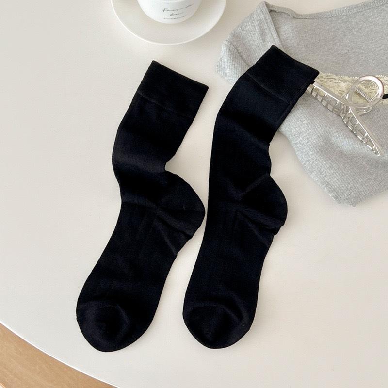 Vertical White Socks Women'S Summer Thin Socks Absorb Sweat And Breathe, Socks Are Boneless And Slim, Small White Socks Style