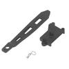 Black Remote Control Car Steering Gear Seat with Battery Moulding for SCY16101 16102 16103 16201 1 16 RC Cars