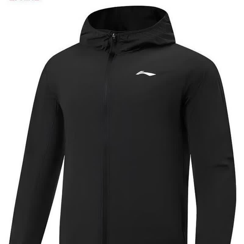 Li-Ning Men s Hooded Woven Outdoor Jacket S