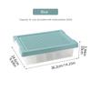 2 Layers Building Blocks Storage Box Removable Cover Particle Holder  for Kids