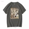 Style Niall Horan T Shirt Classic Black Unisex S 5xl Y489 Long Or Short Sleeves Vintage Washed Stylish Graphic Soft Casual Unisex