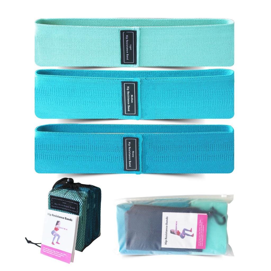 Fabric Resistance Elastic Booty Bands Squat Glute Workout Non-slip Trainer Thick Band Stretch Fitness Strips Loops Yoga Equipmet