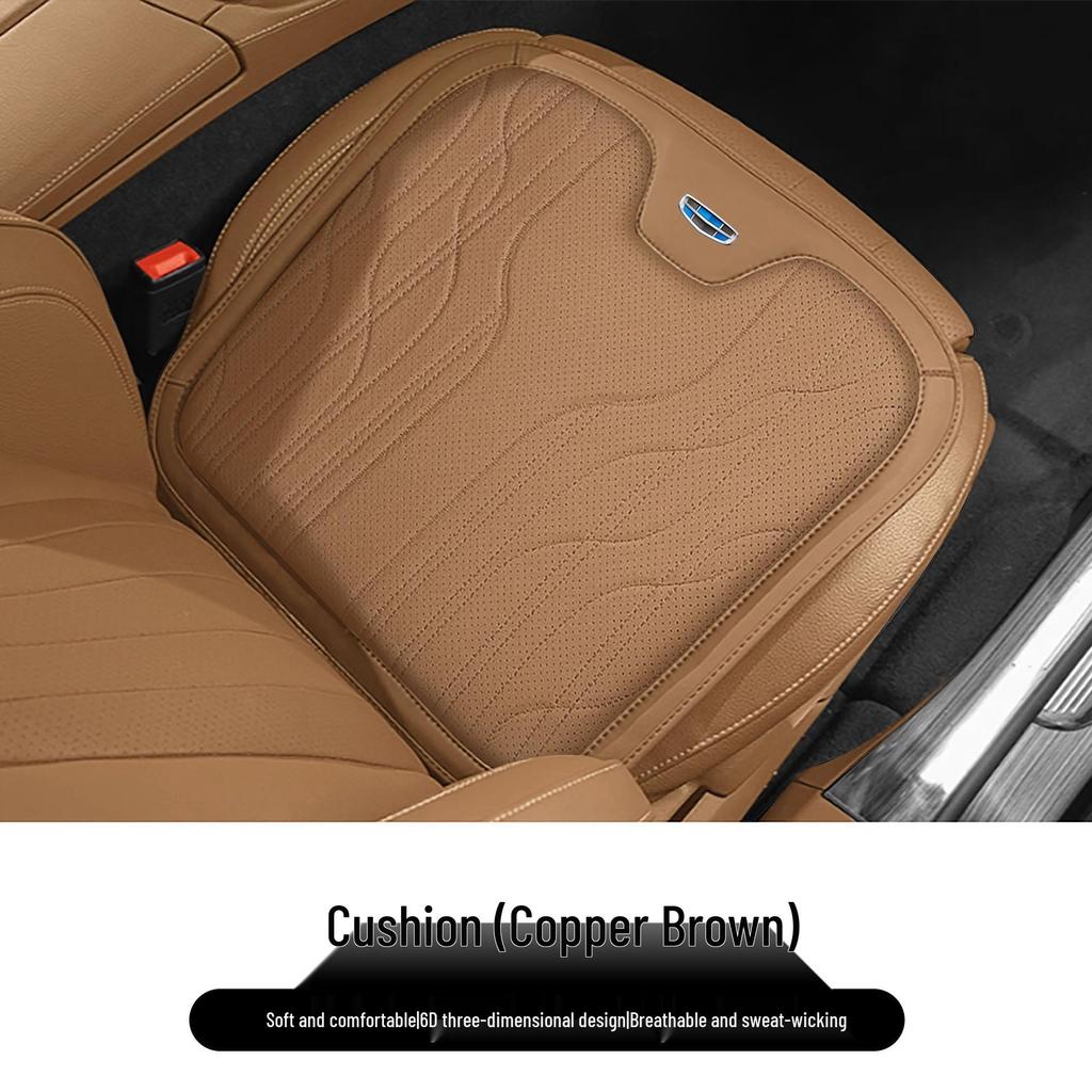 Polštářky na sedadla Geely Star Wish s opěrkou hlavy a bederní opěrkou, 24 stylů, Design zdarma, Včetně polštářku pod krk a dekorace interiéru vozu.