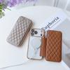 Flip Cover Vergoldet Transparent Magnetisch Faltbar Leder Geldbörse Hülle Für iPhone 17 16 15 14 13 12 11 Pro Max Steckplatz Karten Tasche Halter Abdeckung