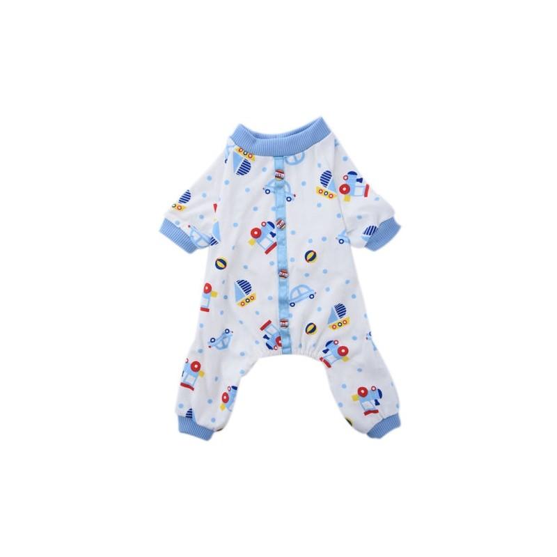 

Уютная и удобная хлопковая пижама для Петит Шьен и Щенка, идеально подходящая для сна