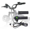 LCD Speed Display Throttle 36V 48V Twist Grip Throttle Controller 3Pin For Electric Bicycles And Scooters