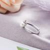 Mori Style Cute Elk Pearl and Diamond Antler Ring – Christmas Gift for Women