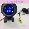 Car Temperature And Voltage Gauge With Led Display For Automotive Repair And Maintenance