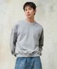AGOD Layered Crew Neck Sweatshirt [Gray]