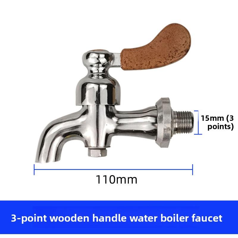 3-punts/4-punts Waterverwarmer Kraan Messing Hete Drank Koffie Thee Melkmachine Accessoires Hittebestendig