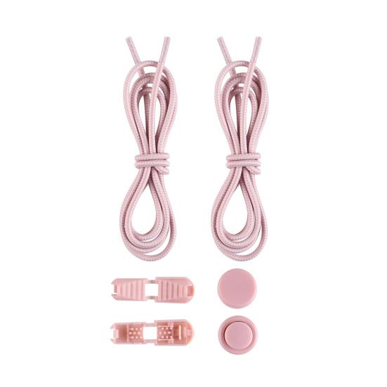 1 Set No Tie Shoelaces Elastic Heavy Duty Lock Adjustable Multi-colored Kids Adults