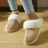 Extra-warme Hausschuhe für Männer und Frauen Indoor Rutschfest Dicke Sohle Winterzeit Heimschuhe