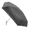 6 Ribs Umbrella Sun Protection UPF50 Impact Cloth Portable Folding Umbrella for Sunny Rainy Black
