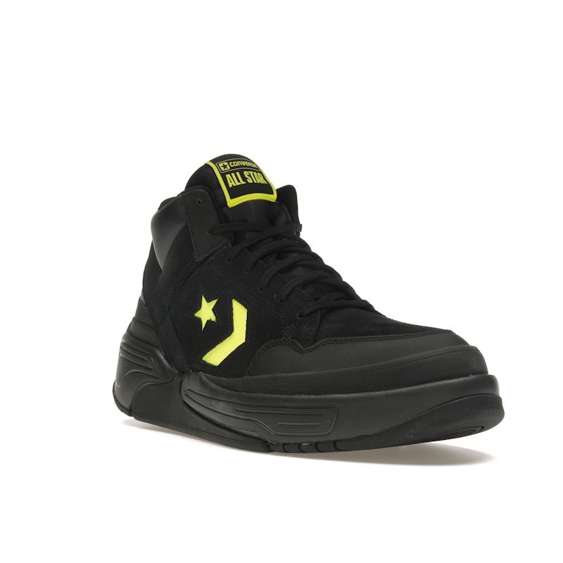 Converse Weapon CX Mid Monster Clash Unisex Sneakers Black Yellow A03230C