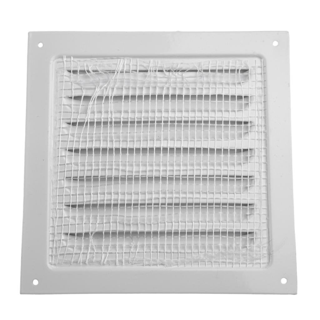 Air Vent Grille Ventilation Cover Metal Window Square Vent Insect Screen Cover Aluminum Alloy Heating Cooling Vents Plate
