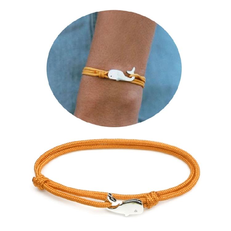 Alloy Mother-Child Animal Hand-woven Color Thread Bracelets for Mom Daughter