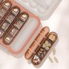 21/28 Grids Pill Box Large Capacity Pill Container Medicine Storage Box Weekly Vitamin Organizer Plastic Moisture Resistant