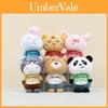 Adorable Plush Animal Series Cute Panda Bunny Kitten Soft Toy Stuffed Bear Piglet