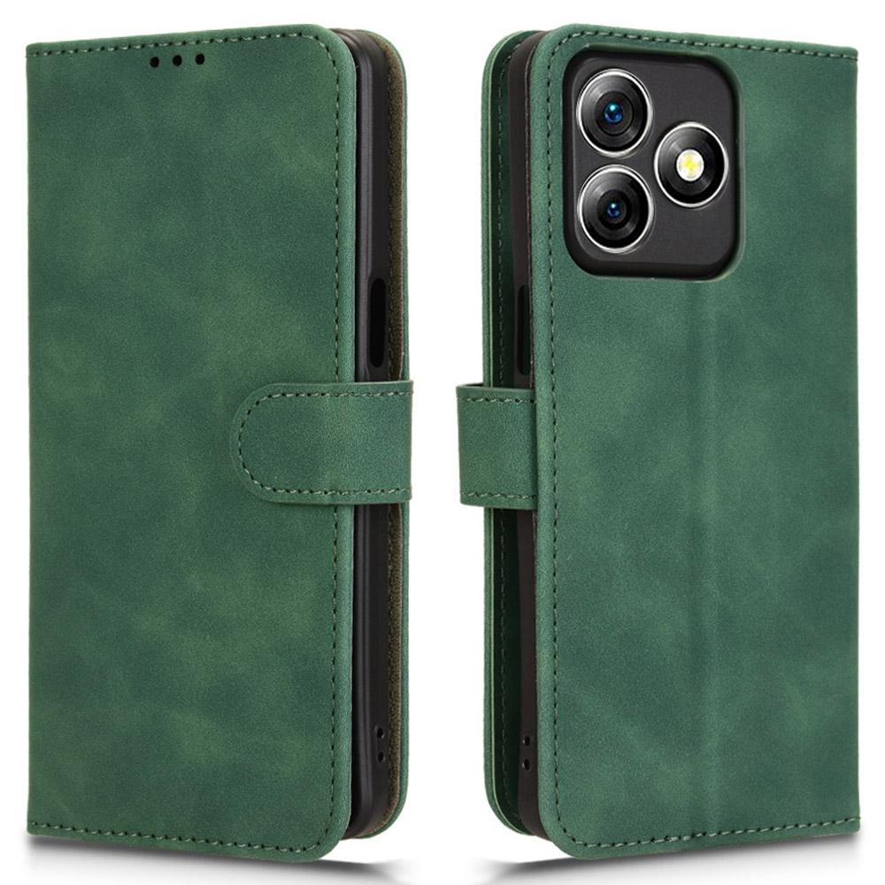 For Ulefone Note 18 Ultra Phone Case Skin-Touch Leather Wallet Support Stand Cover