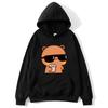 Cartoon Couple Hoodies - Bubu and Dudu Watching a Movie Together - Autumn/Winter Men's Harajuku Style Fashionable Casual Hip Hop