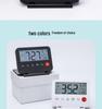 Ultra-Thin Multi-Functional Travel Alarm Clock with Light, Flip Design, Model 035