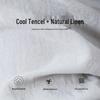 Hodo Men's Linen Tencel Straight-Leg Casual Pants