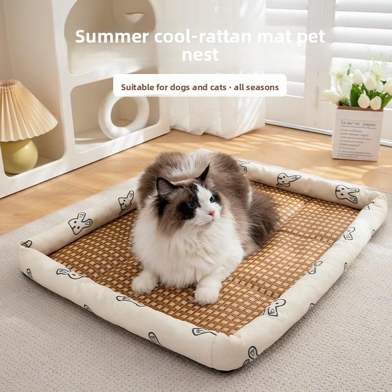 Pet Bed Cooling Mat For Dogs With Breathable Fabric In Multiple Sizes