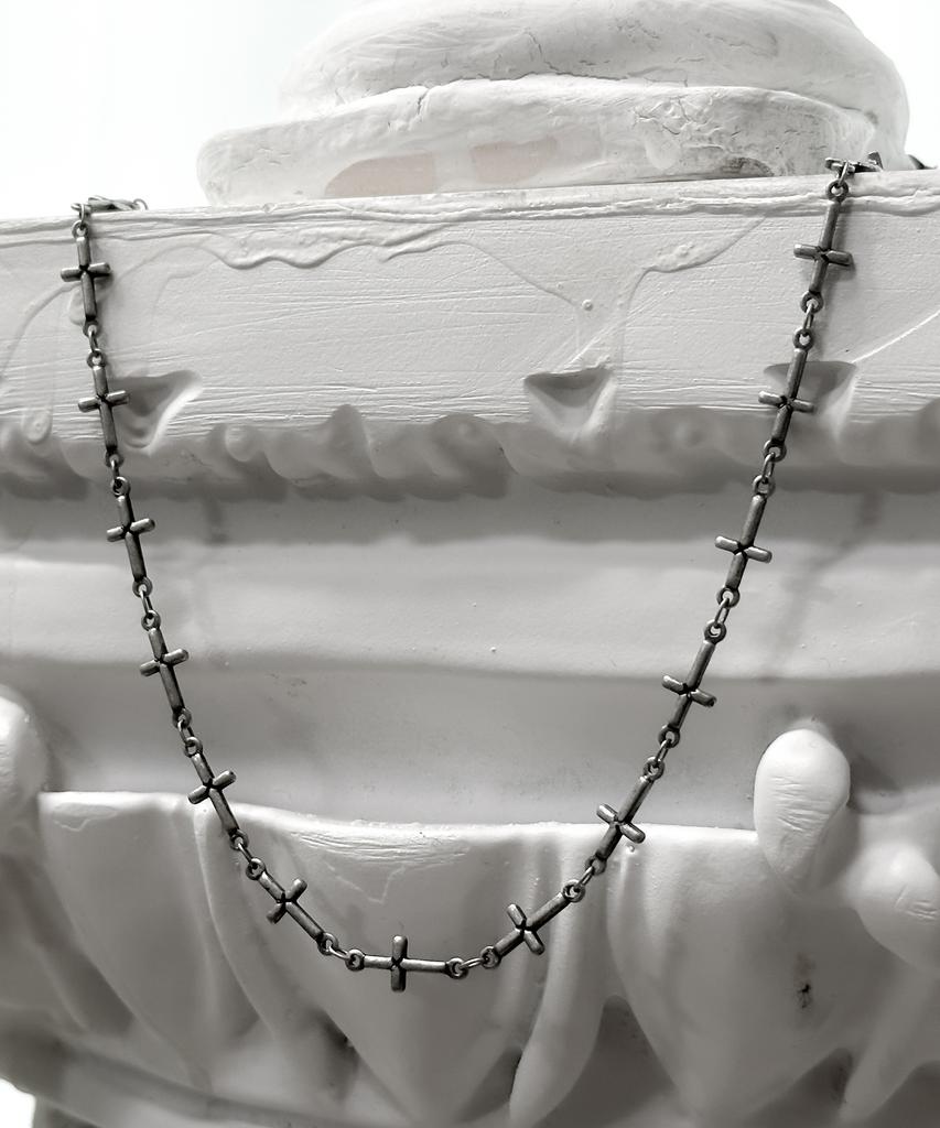Blessed Bullet Cross Array Necklace