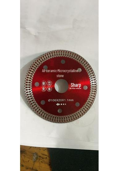Thin Diamond Saw Blade for Ceramic & Stone Cutting – Corrugated, Sharp, All-Microcrystalline