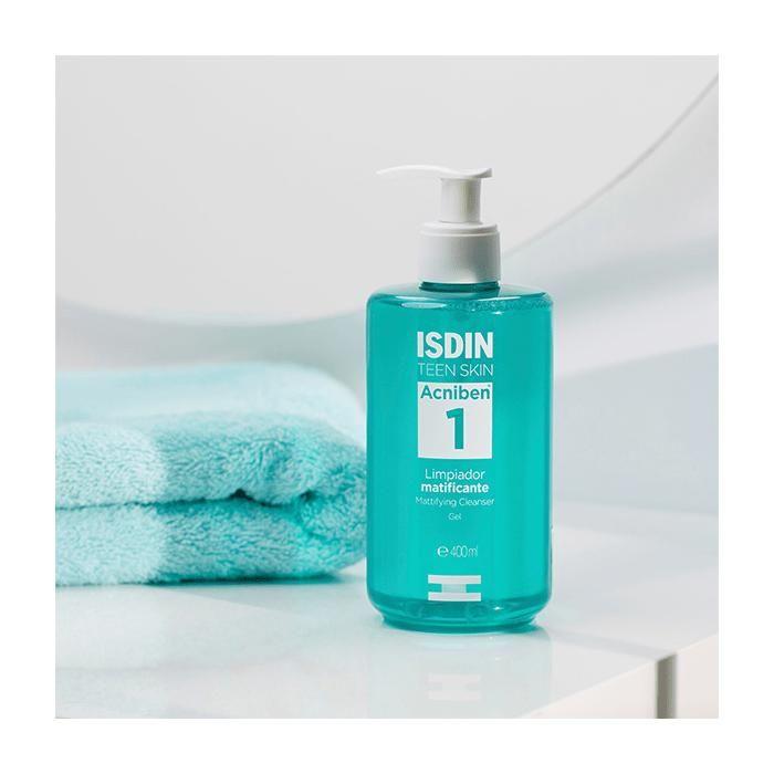 Isdin Acniben Gel Nettoyant Matifiant 400 ml