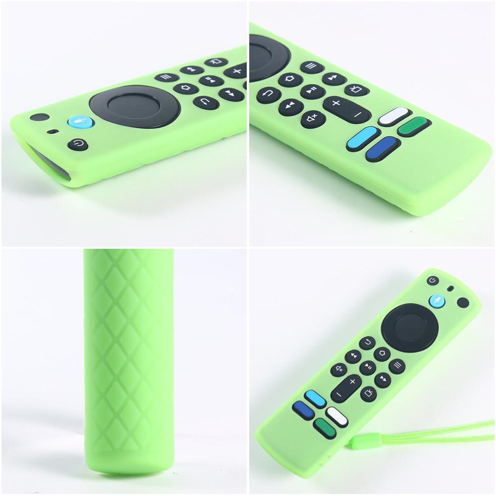 1Pc Silicone Replacement Cover For Amazon Fire TV Stick (3rd Gen) L5B83G Shockproof Resistant Remote Control Protective Case