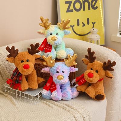 Christmas Elk Doll Plush Toy Deer Doll Children's Company Soothing Rag Doll Christmas Gift