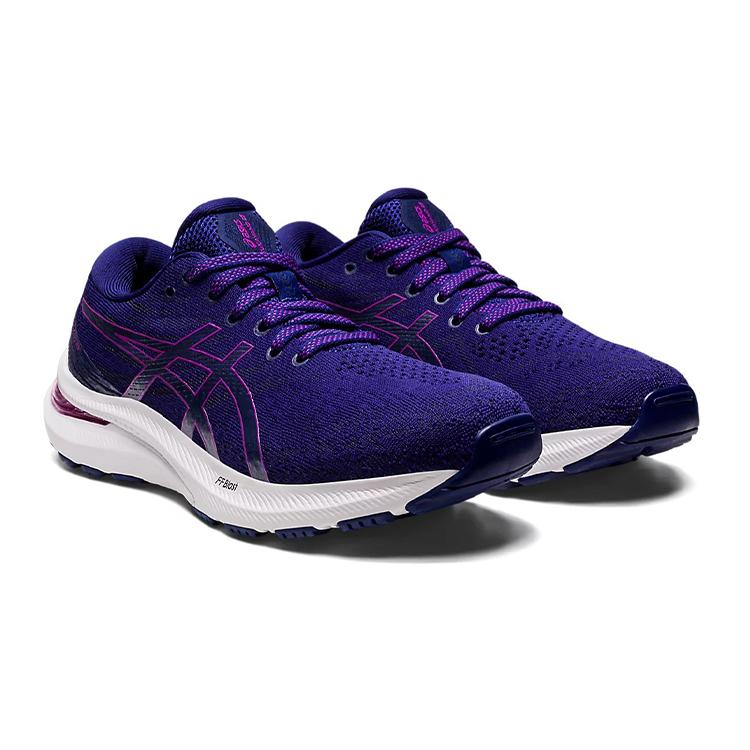 Nye Asics GEL KAYANO 29 Sklisikre og Slitesterke Pustende Lav Topp Løpesko for Barn Mørkelilla Tenåringer 1014A275-401