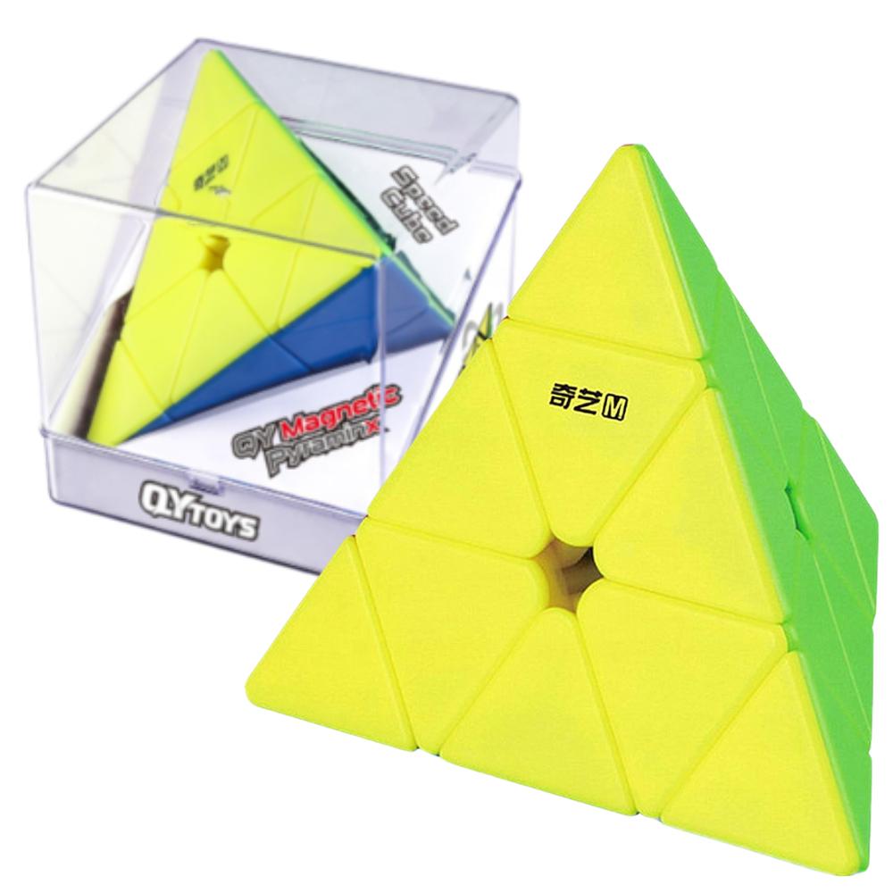 Pyramix cube, colorful, solid packaging, birthday gift, 3x3x3 layout
