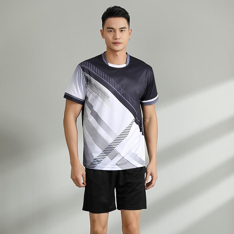 Quick-Dry Badminton Set Women Men Sportswear Running Tennis Volleyball Training Competition Uniform