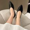 Fashion Autumn Women Flats Pointed Toe Slip-on Flat Shoes for Women Fashion Women's Single Shoes Soft Sole Shallow Mouth Women's Shoes