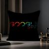 Google Cushion Cover Anti-dustmite Pillowcase Invisible Zipper Silky Short Plush Sofa Cushion Cover