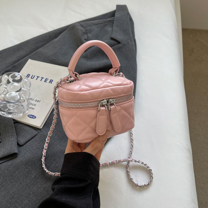 2024 New Arrival High-end Women s Handbag With Stylish Urban Minimalist Design In Bucket Shape Pink