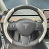 Car Steering Wheel Cover for Tesla New Model Y Juniper 2025 for Model Y/3 Booster Suede Cover Anti-skid Steer-Wheel Protector