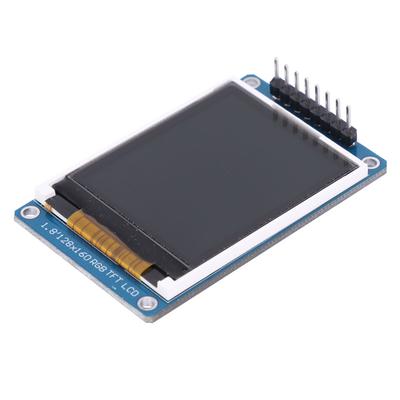 1.8 Inch LCD Screen, 128RGB X 160 Resolution Serial Peripheral Interface with ST7735S Driver IC, for