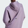 Adidas SS24 True Healing Series Z.N.E. Overhead Hoodie Solid Color Logo Sports Casual Hoodie Women Hoodies Dark-Gray Purple IN5123