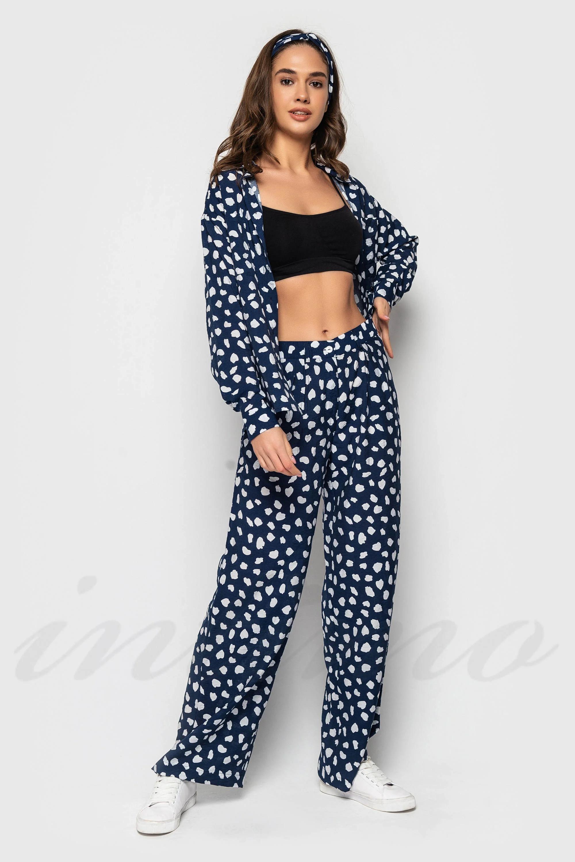 

Комплект: рубашка и брюки German Volf (71636) 40(XS) різнокольорові кольору