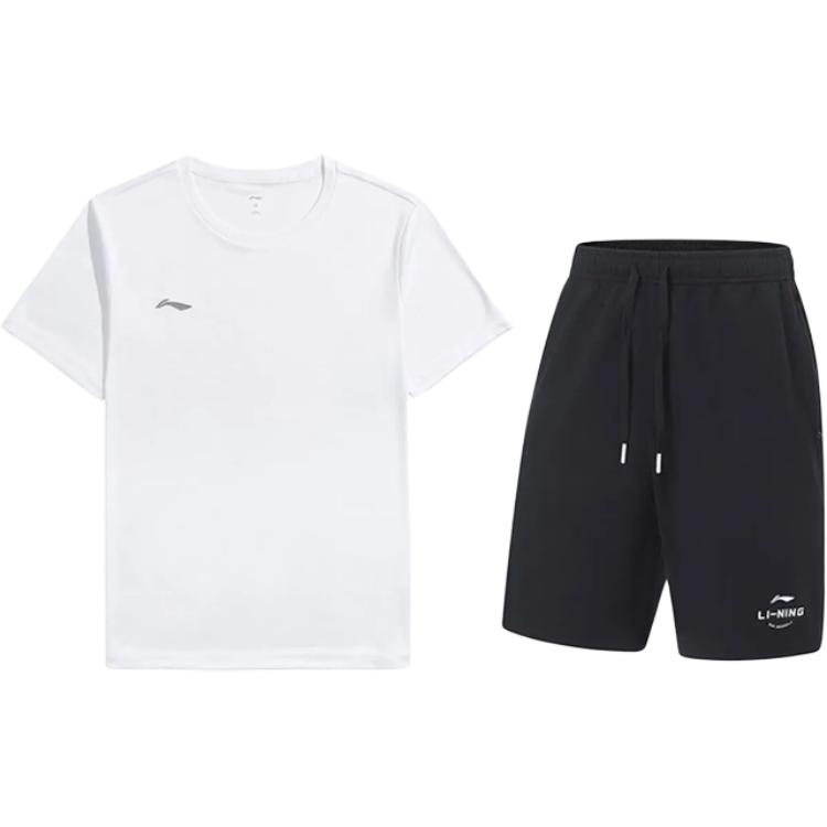 

Подкладка Пуловер с круглым вырезом Логотип Простой Удобный Быстросохнущий Универсальный Повседневный Спортивный костюм Унисекс Спортивный костюм ATSU839-2+AKST543-3 M