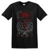 Gojira Metal Band T Shirt Gothic Sacred Heart Moon Stars Graphic Occult Art Tee