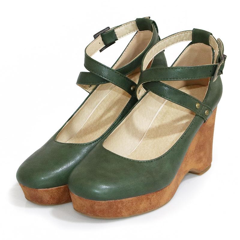 

Fashion Buckle Cross Strap High Heel Sandals Women 34-43 34