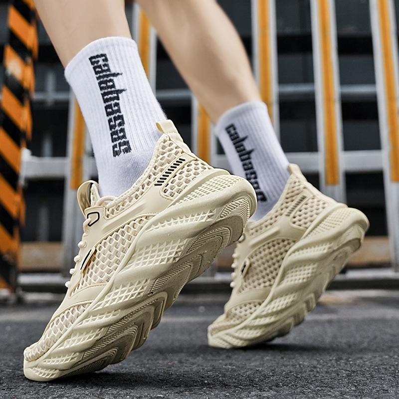 Fashion Fashion Men's Sneakers Lightweight Running Shoes 2025 Summer Mesh Brand Sneakers Breathable Casual Shoe Comfortable Men's Tennis