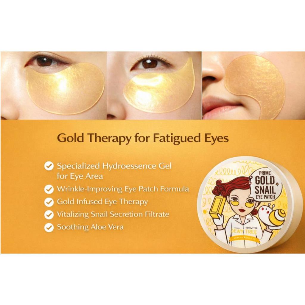 [DEWYTREE] Gold Eye Patch 60pcs