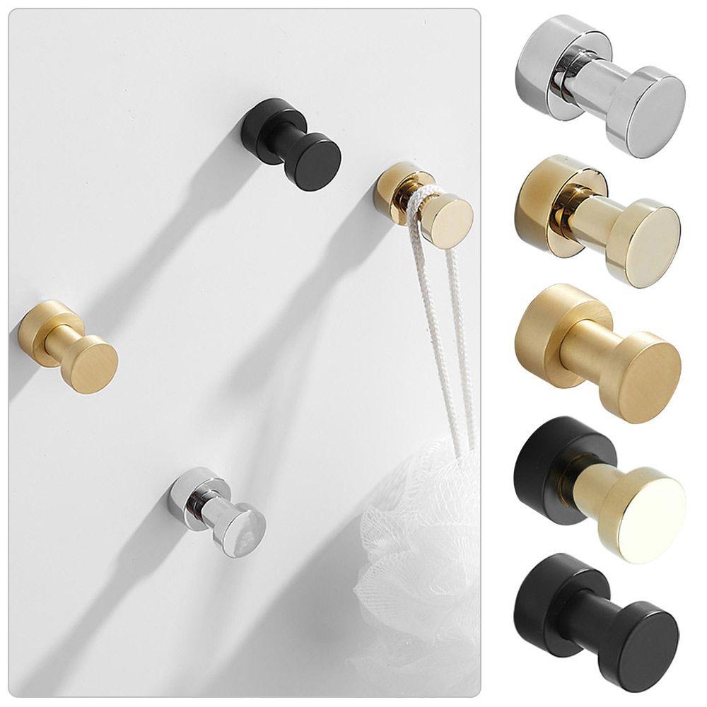 Bathroom&Kitchen For Clothes Bag Hat Decor Hook Wall Hanger Brass Robe Hook Keys Holder Hanging Rack