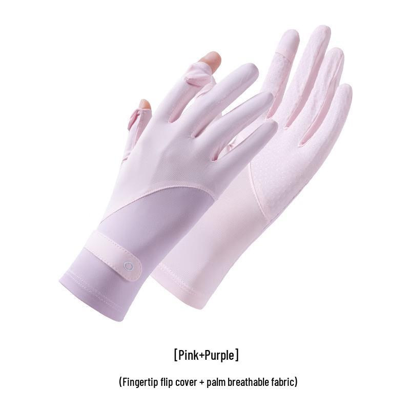 XIN SHENG XIANG Women's Sun Protection Touchscreen Gloves