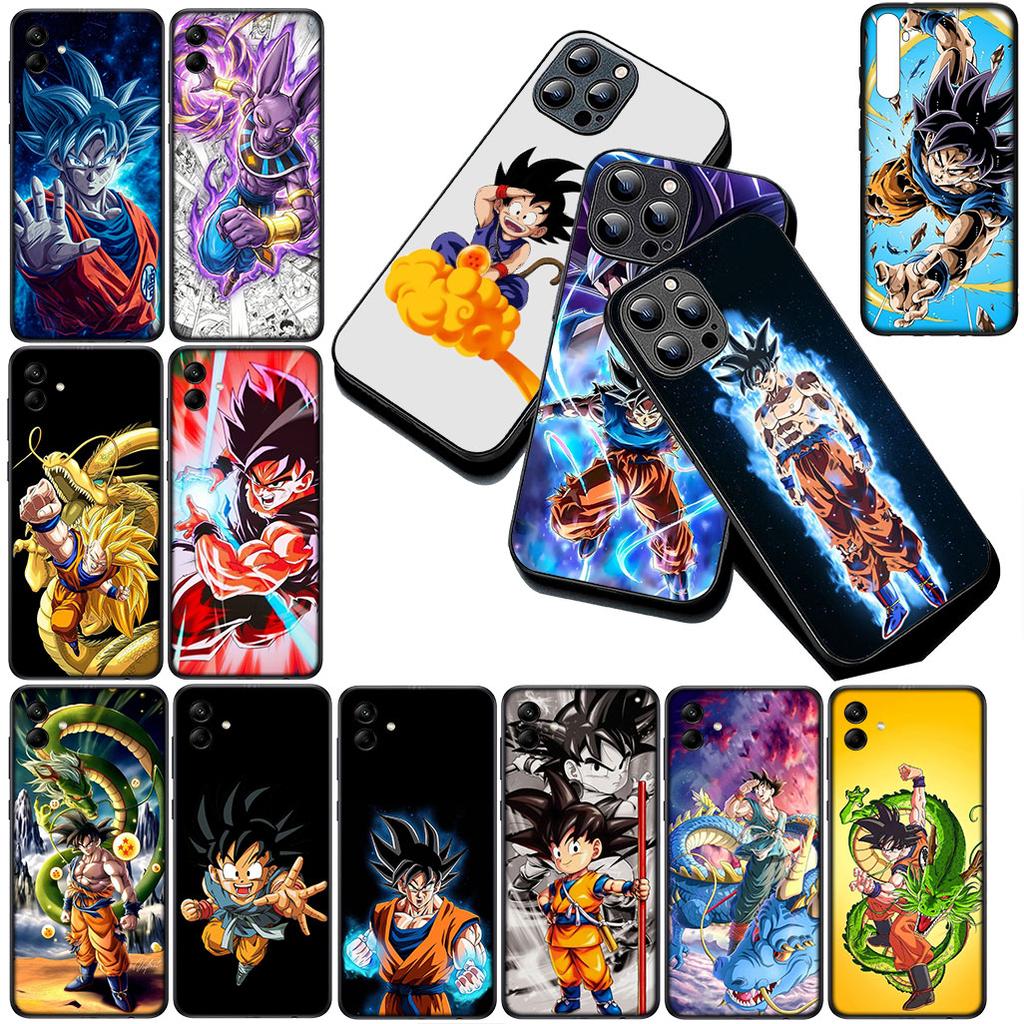 Cover for Samsung Galaxy S10 S8 S9 Plus A33 A34 A31 70 A71 A72 Note 20 9 8 S10E Casing Phone Case Anime Dragon Gokus Ball Poster